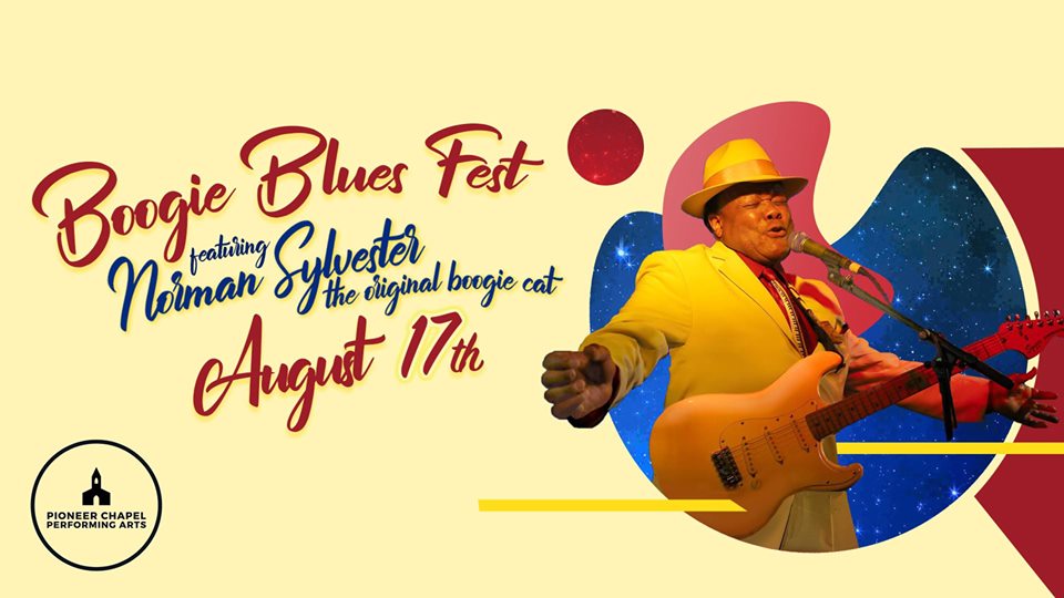 Boogie Blues Fest featuring Norman Sylvester at Canby Pioneer Chapel | August 17th
